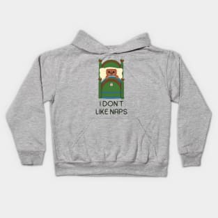 I don't like naps Kids Hoodie